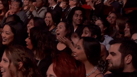 audience cheering