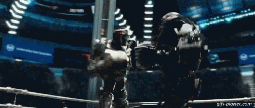 robots fighting