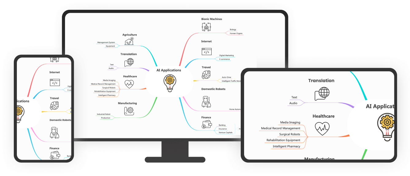 Wondershare EdrawMind Header ai tools for mind mapping