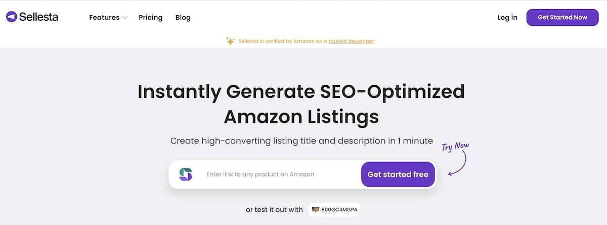 Sellesta's search tool