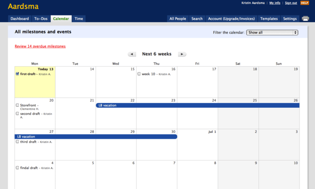 Basecamp user friendly business communication software