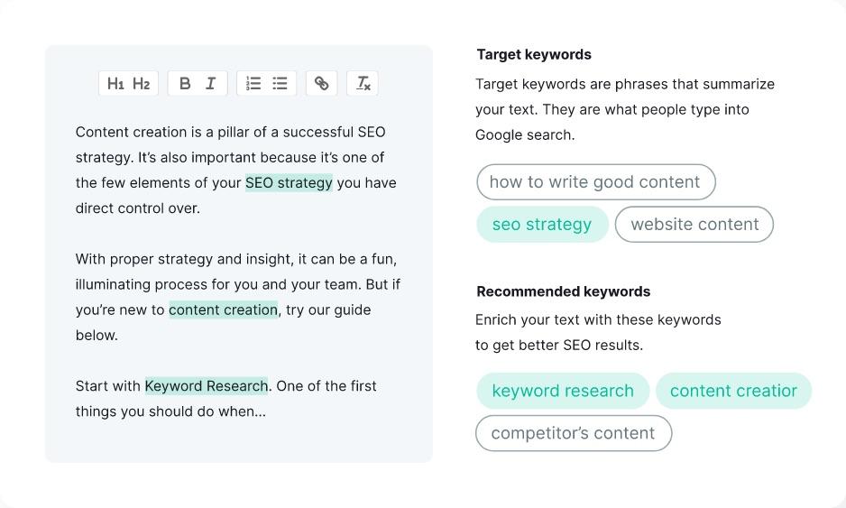 SEO Writing Assistant from SEMRush is on our list of Quillbot alternatives