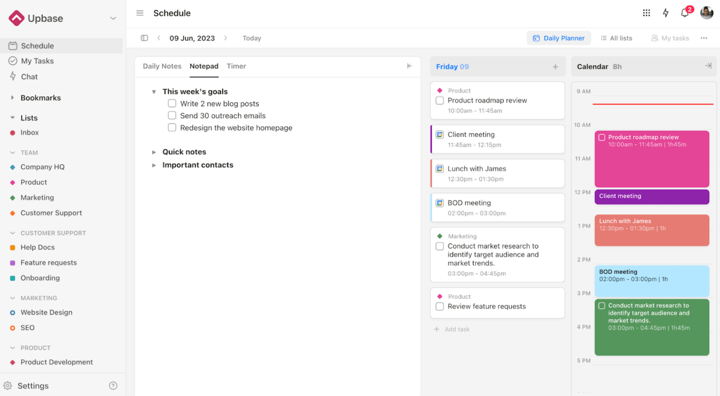 Upbase.io_Notion alternatives