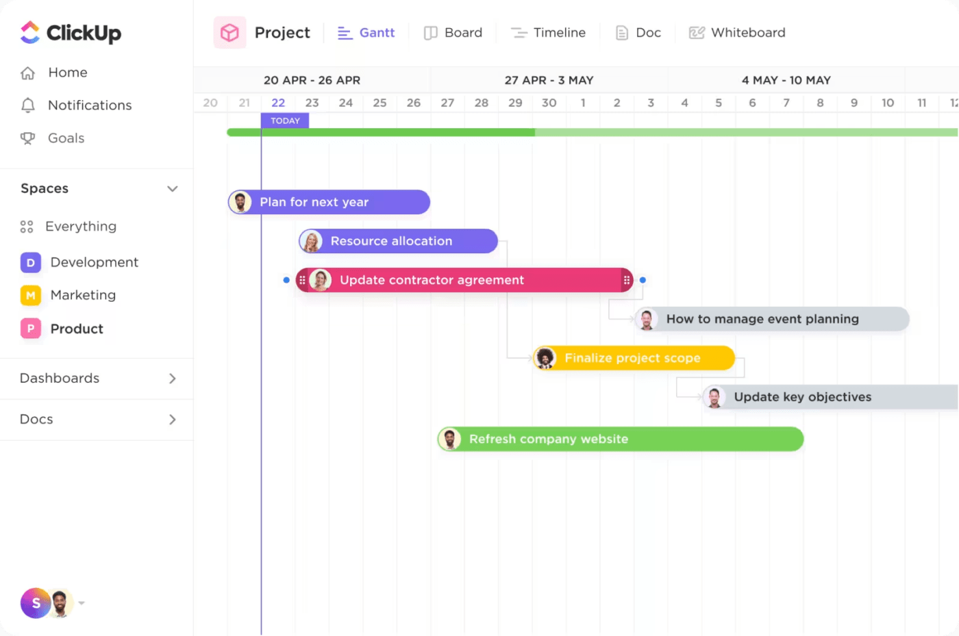ClickUp is an all-in-one software solution