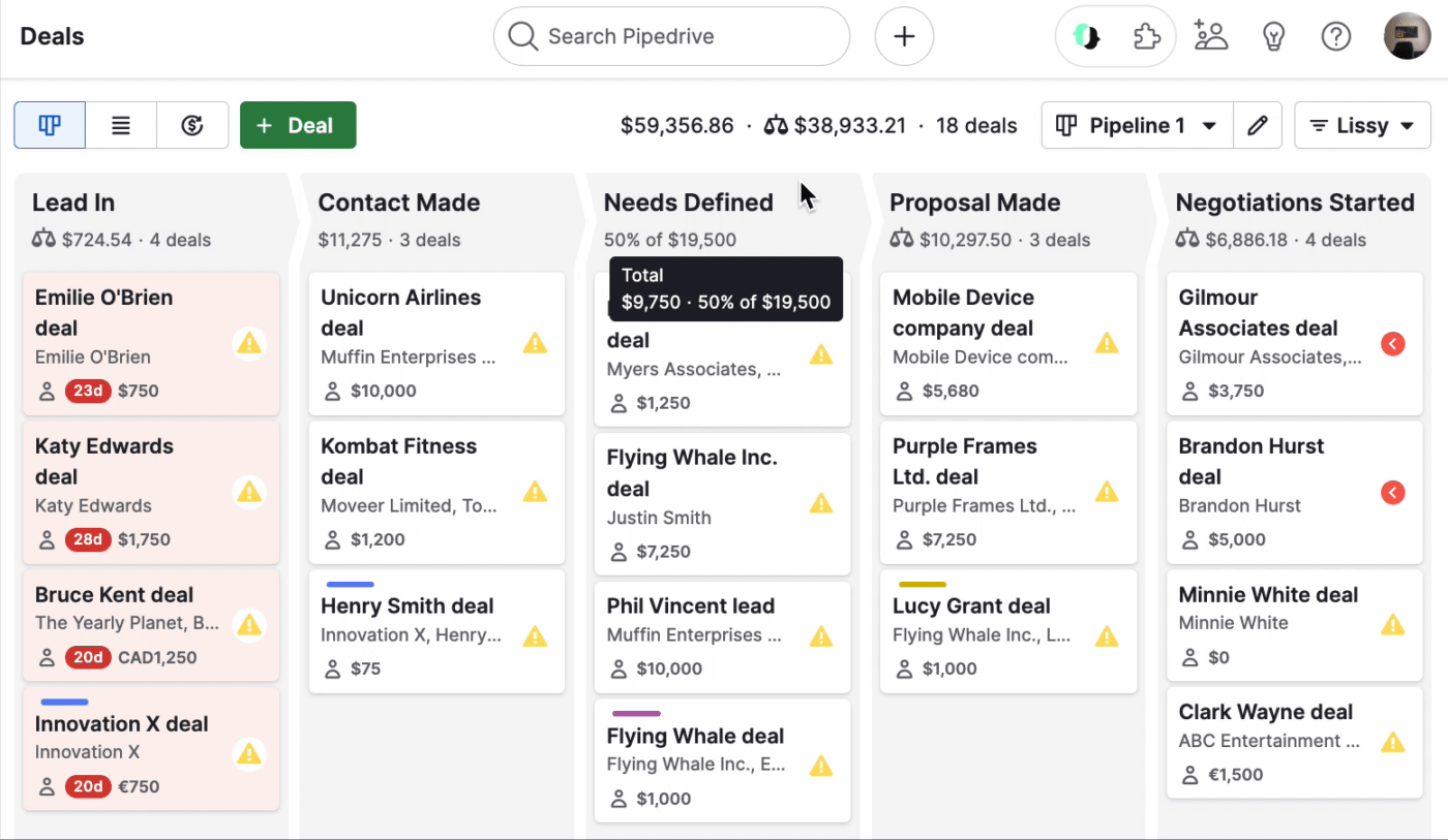 Pipedrive CRM