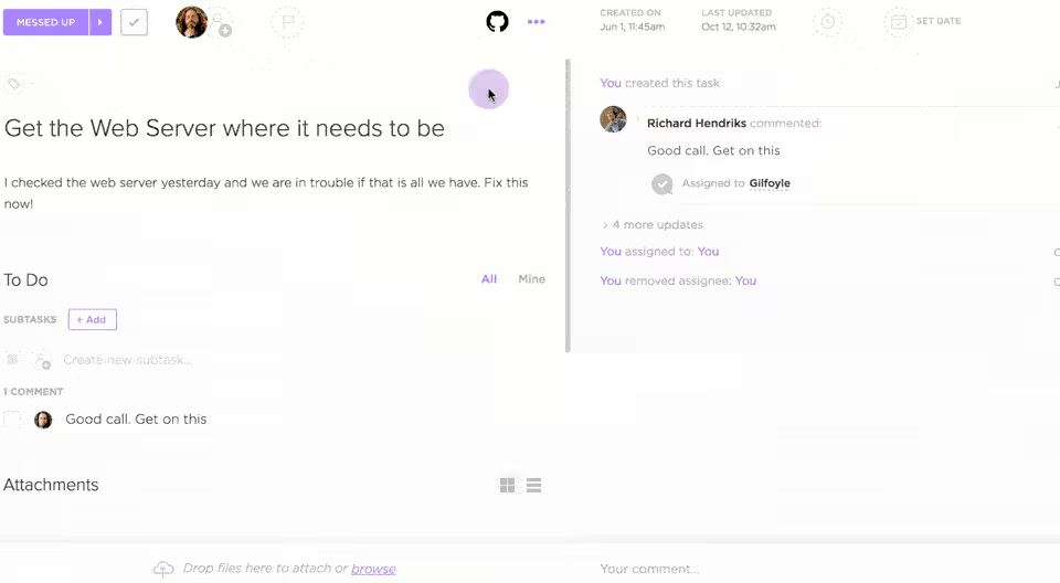 ClickUp Customer Project Management Software