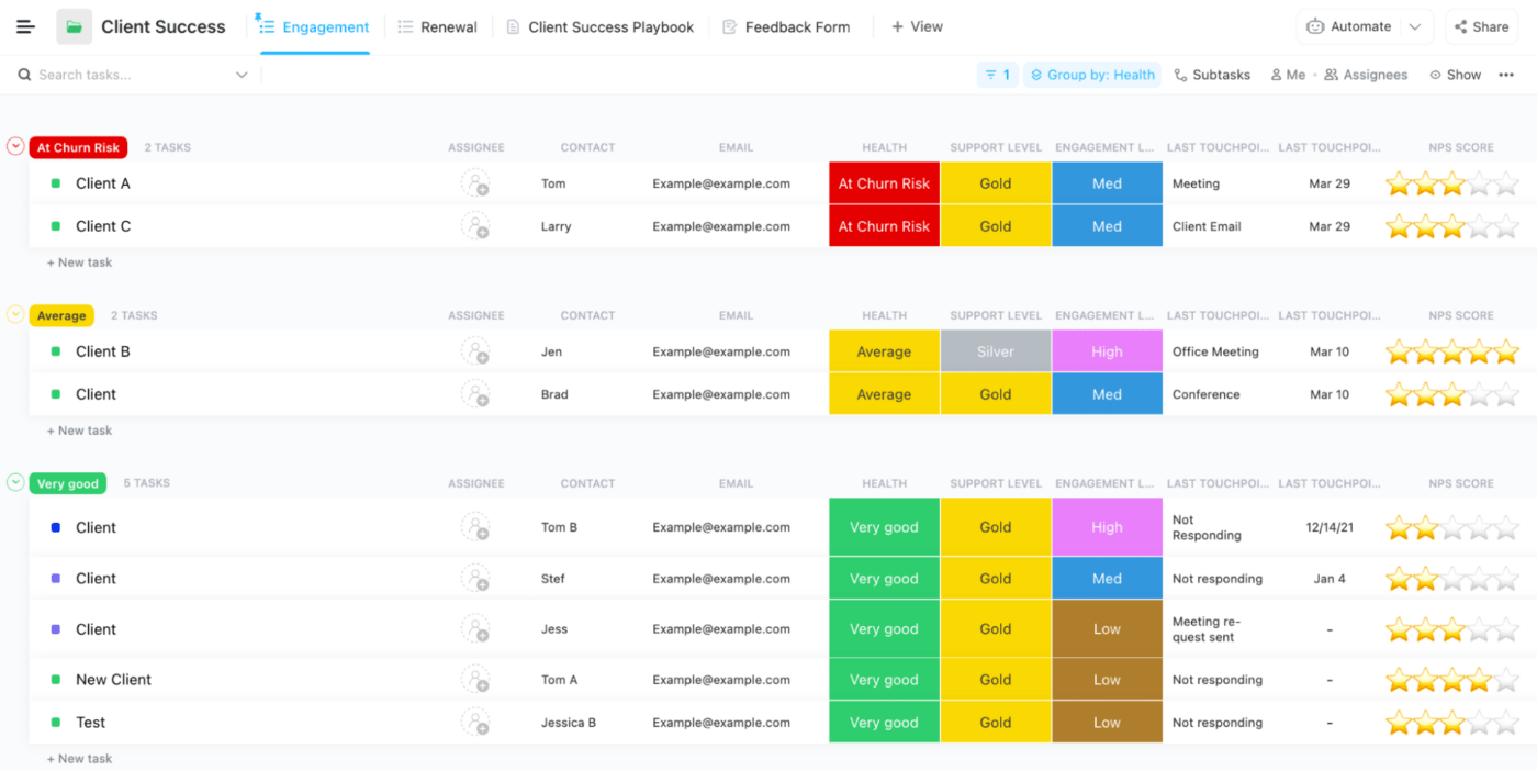 ClickUp’s CRM Project Management Software 