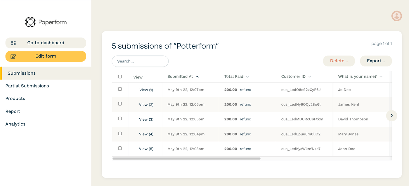Paperform