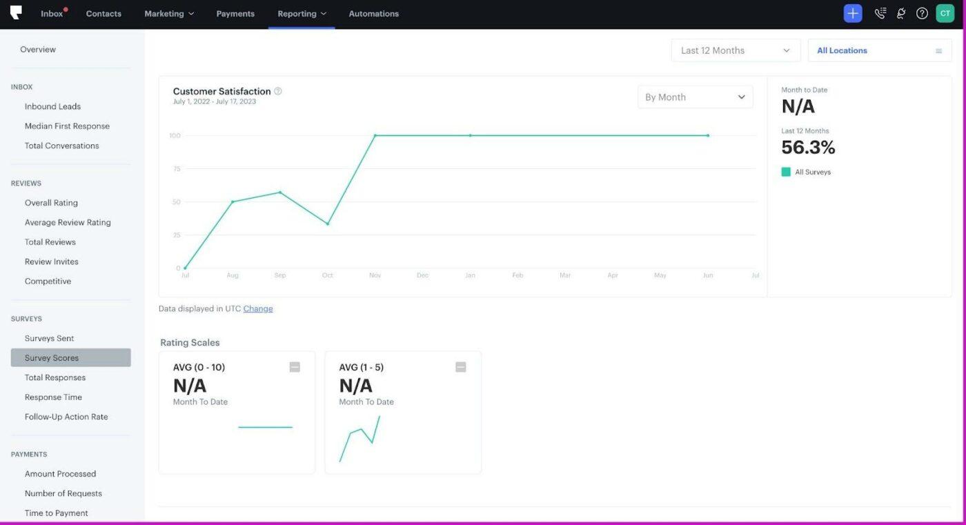 Podium customer experience software 