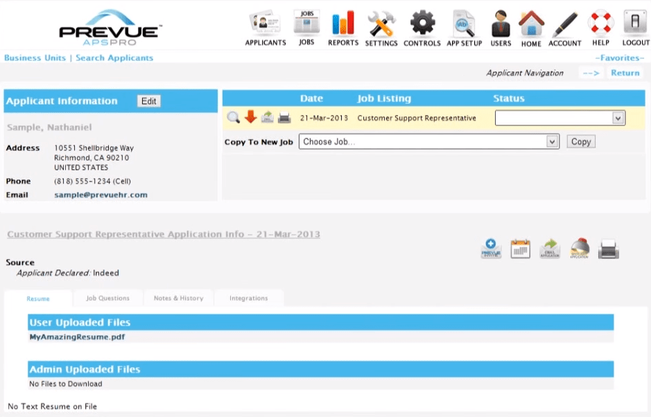 Prevue report