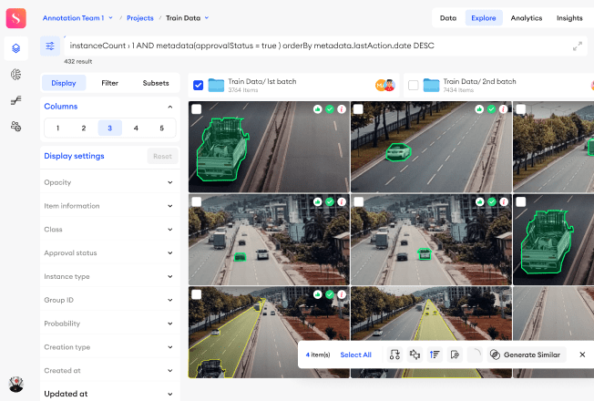 SuperAnnotate Dashboard annotation software