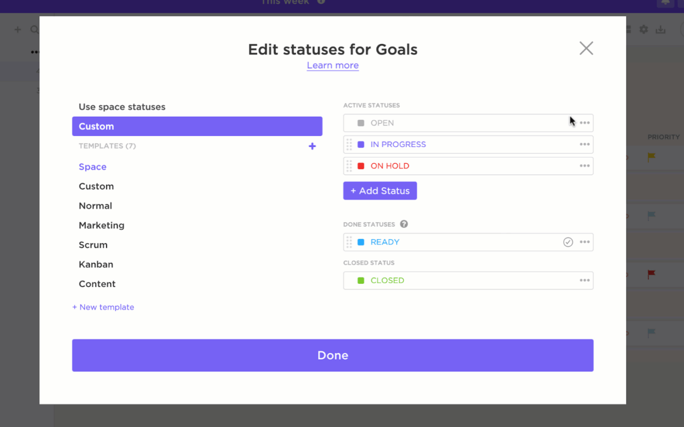 ClickUp Tasks