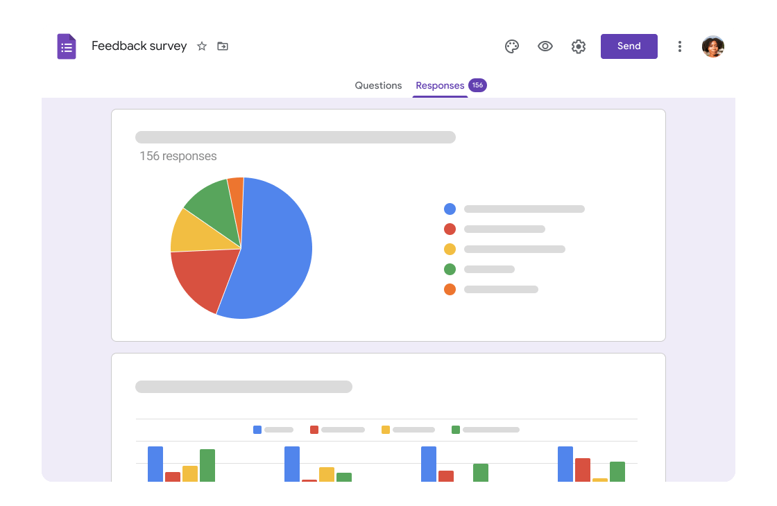 Analyze responses