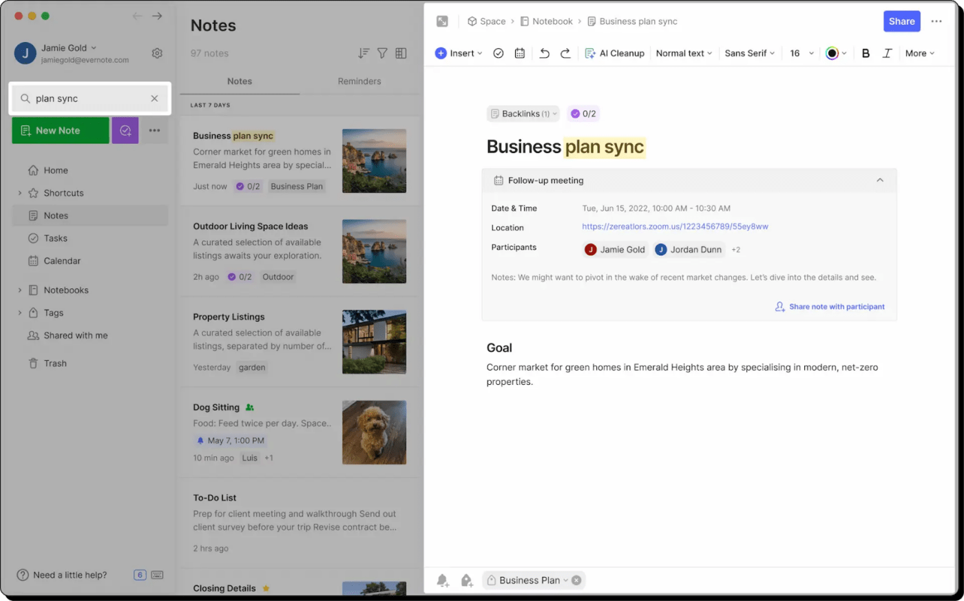 Evernote 