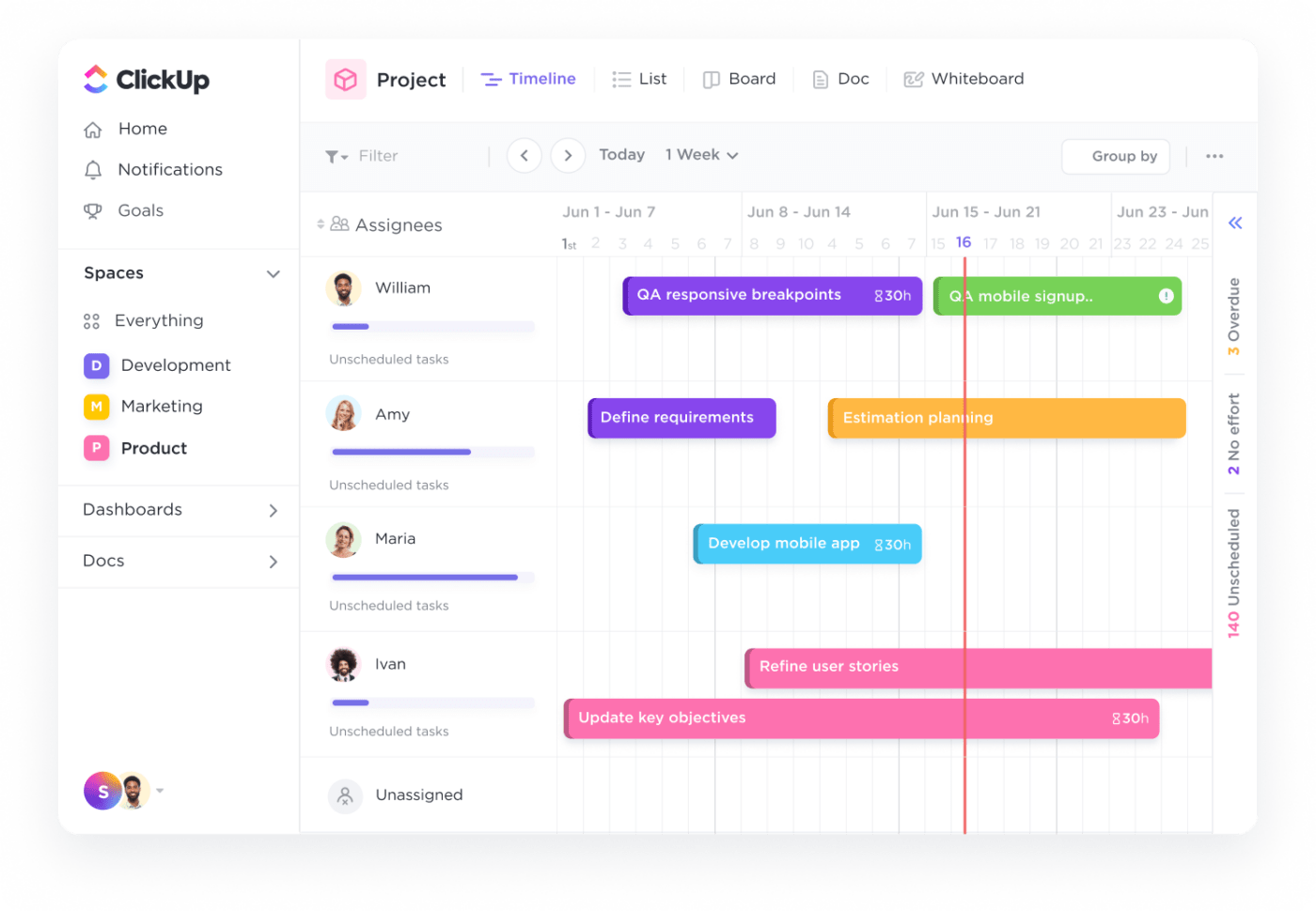 ClickUp Agile Project Management Software