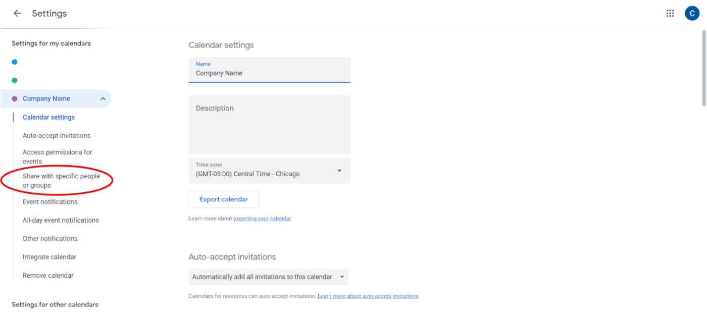 Google Calendar