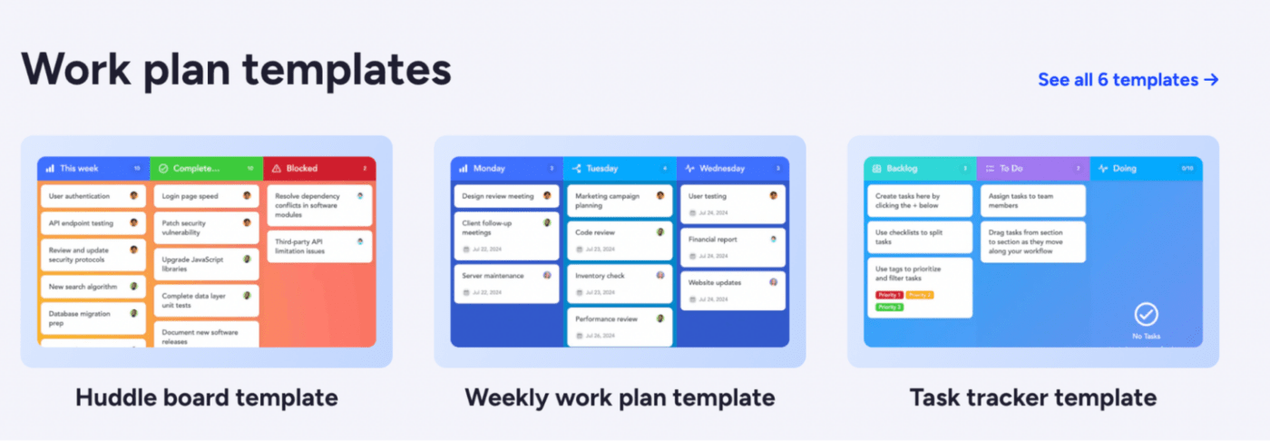 MeisterTask Templates