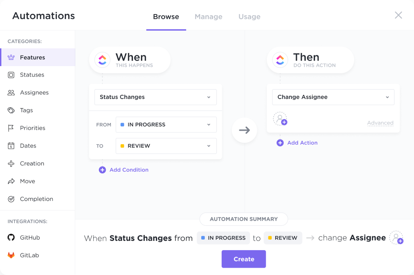 ClickUp’s Automations to improve team productivity