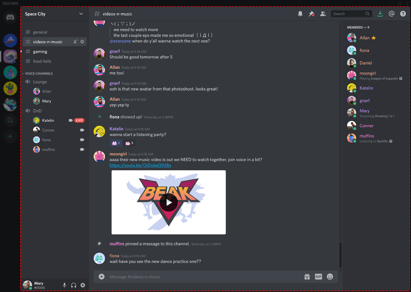 Discord: team communication software