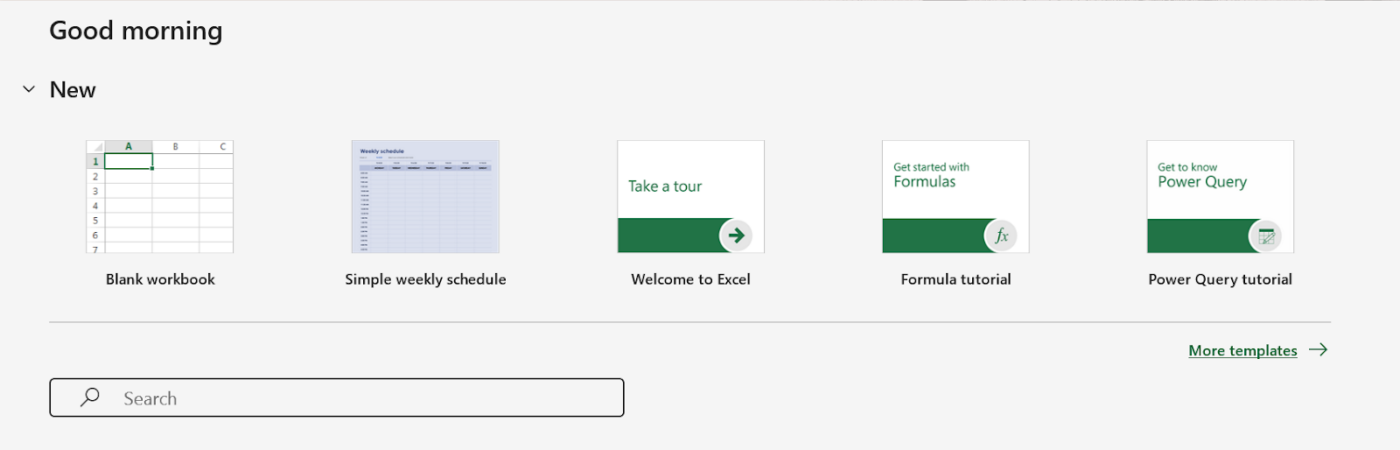 Microsoft Excel Templates: how to create a schedule in excel