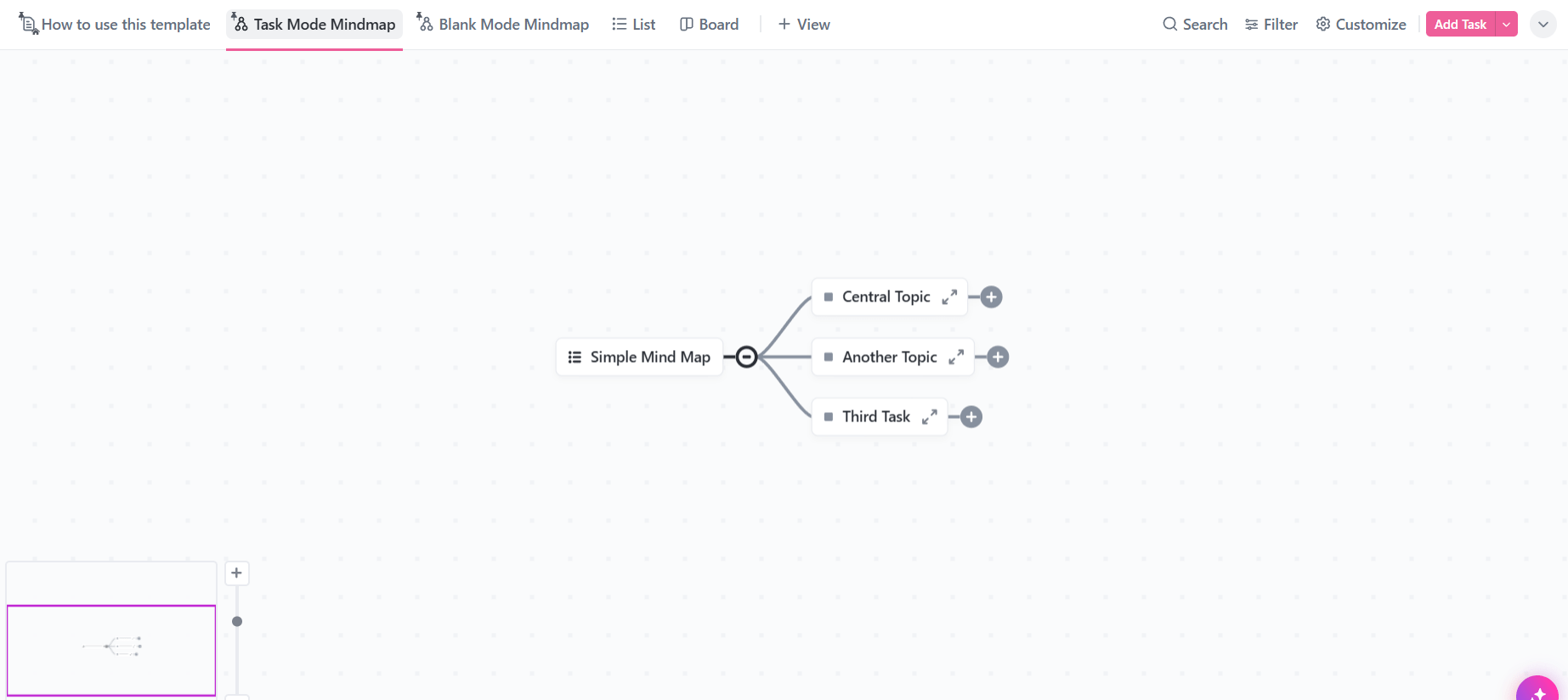 Simple Mind Map