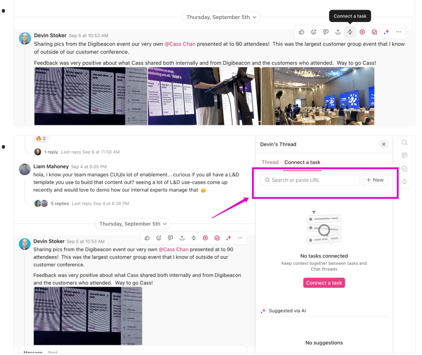 ClickUp Chats