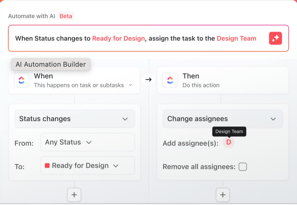 Use ClickUp Automations to improve customer retention metrics