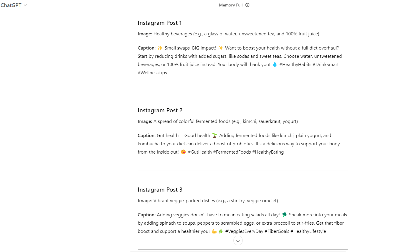 How to Use ChatGPT for Copywriting: example of repurposing content with ChatGPT
