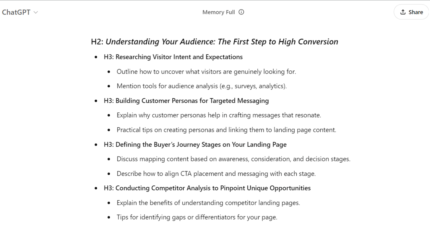 How to Use ChatGPT for Copywriting: Blogs example