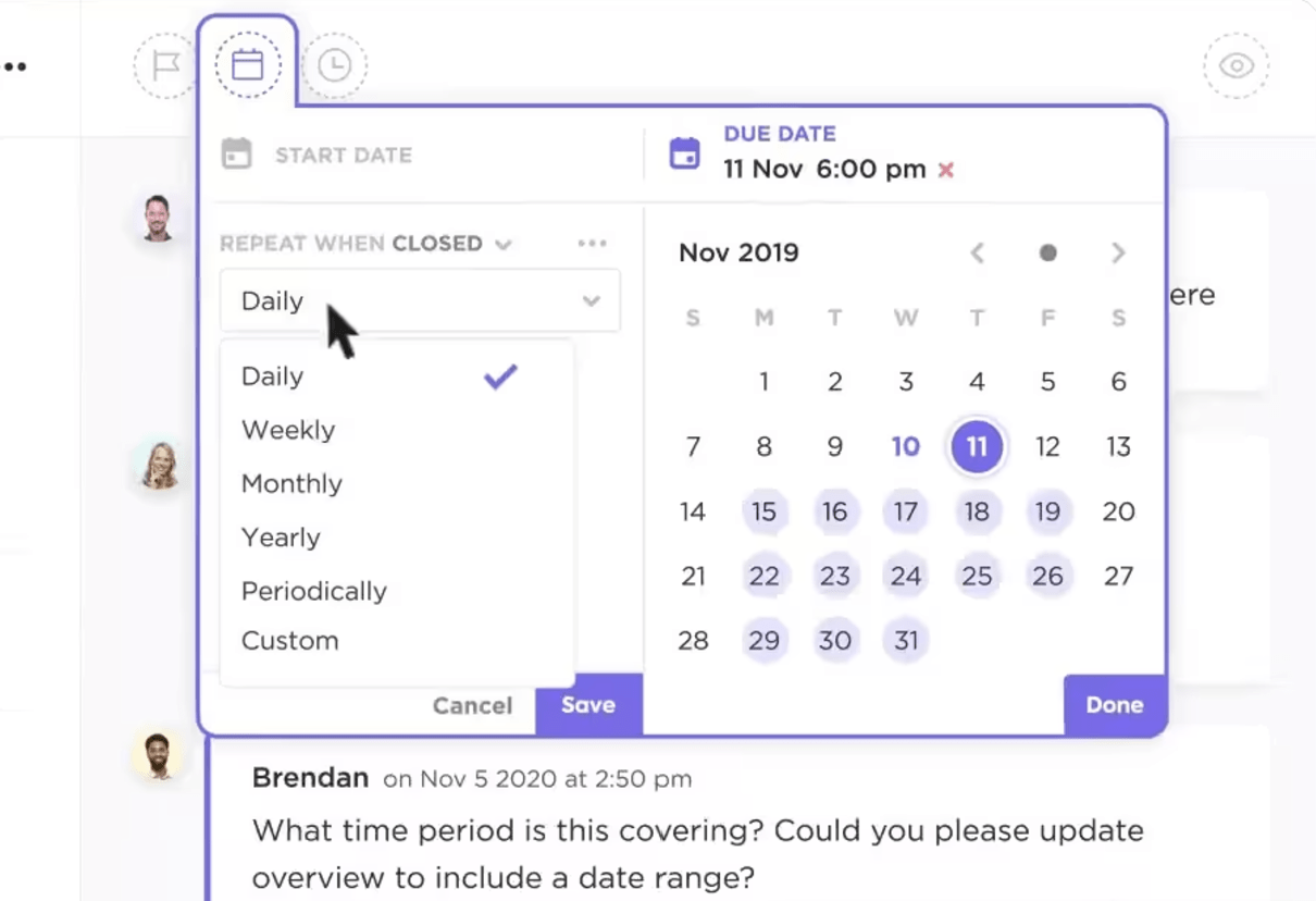 ClickUp's Recurring Tasks: AI in the Workplace