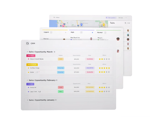 ClickUp CRM for better remote closing
