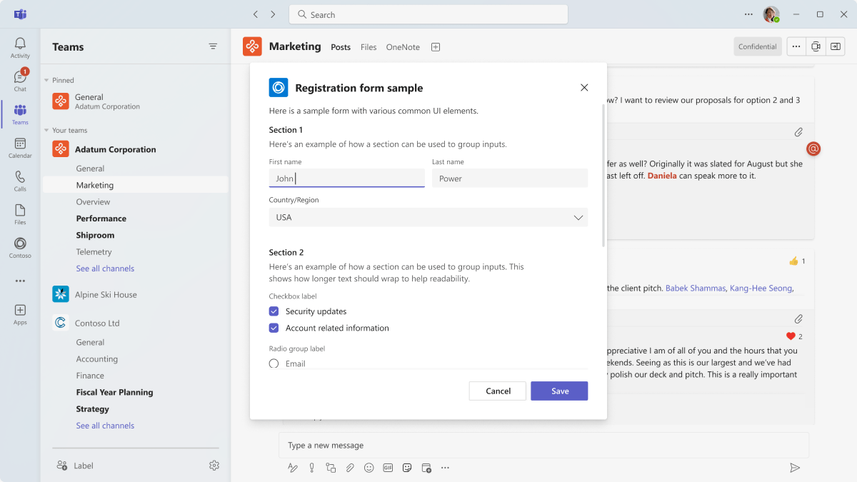 Ucaas platform: Microsoft Teams