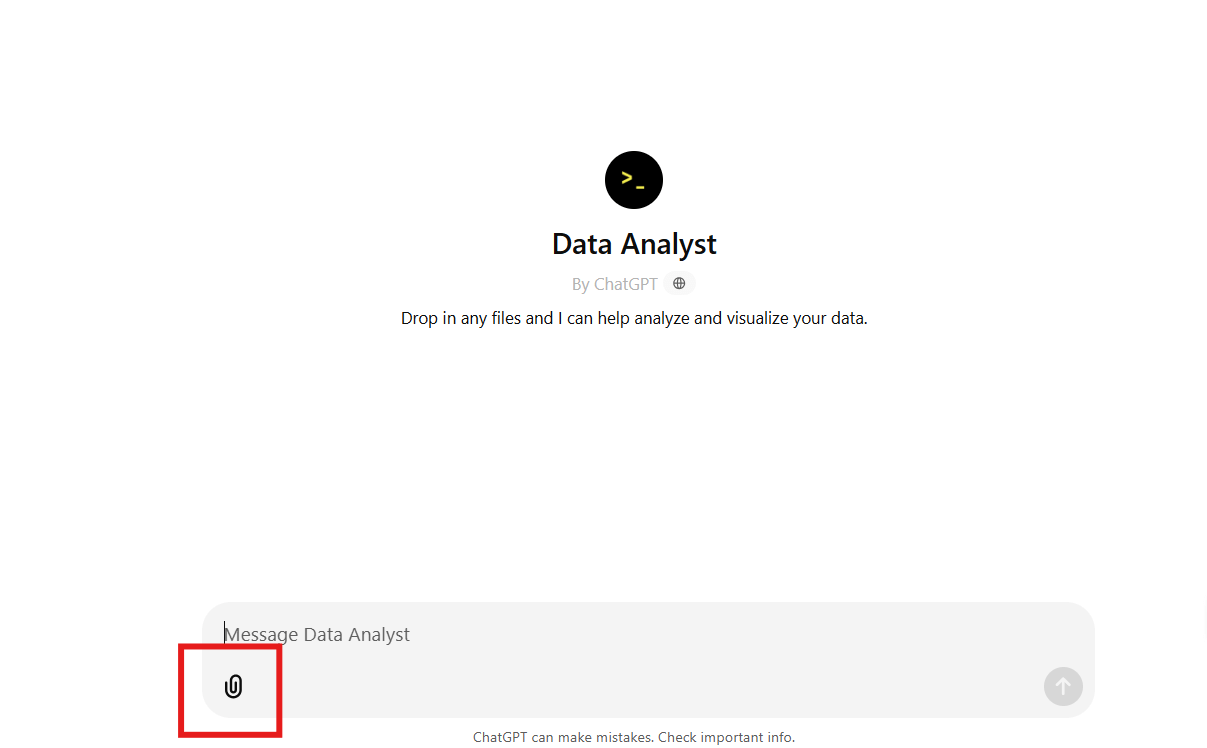 Upload files to chatgpt code interpreter from here