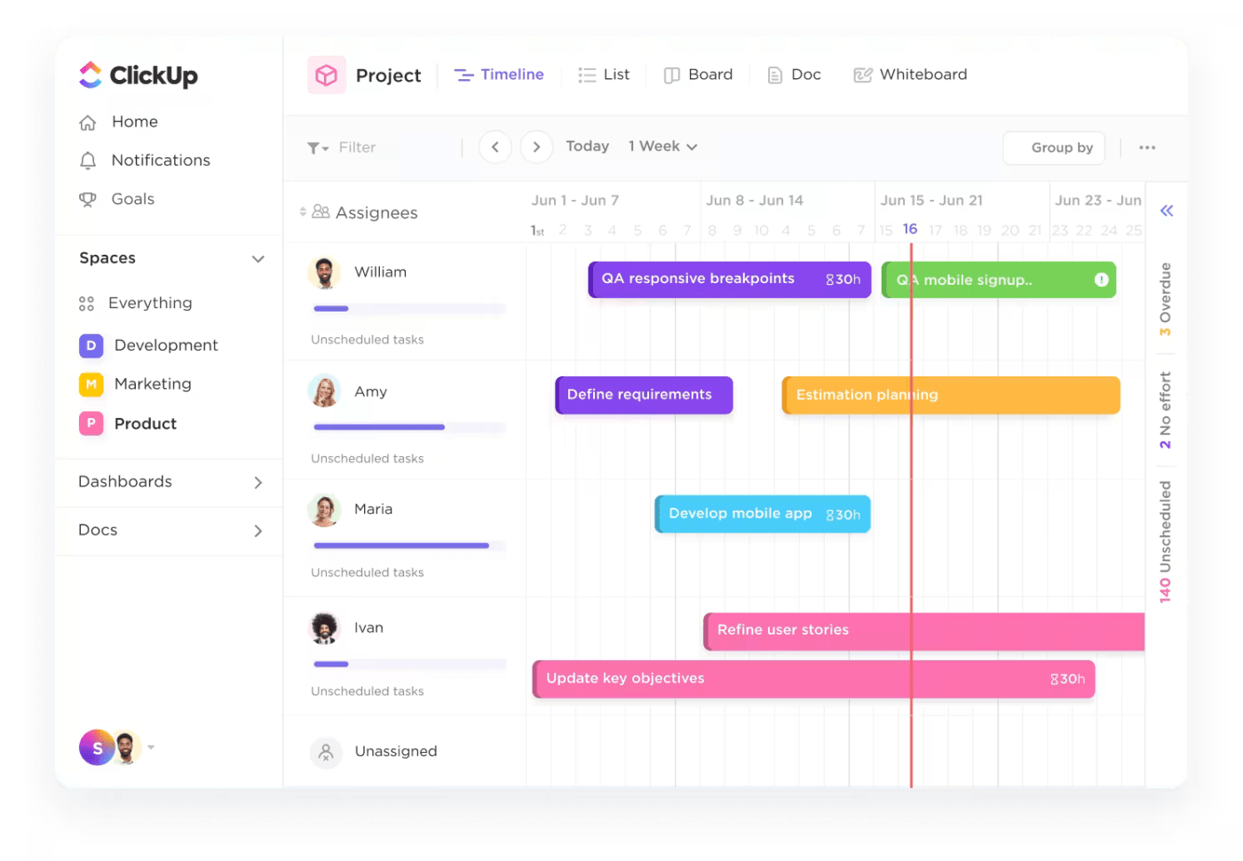 Use ClickUp as an Agile project management tool