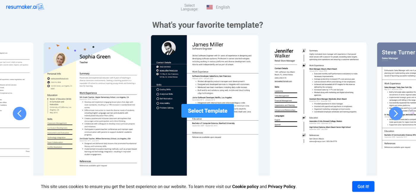 Resumaker.ai ai resume builder