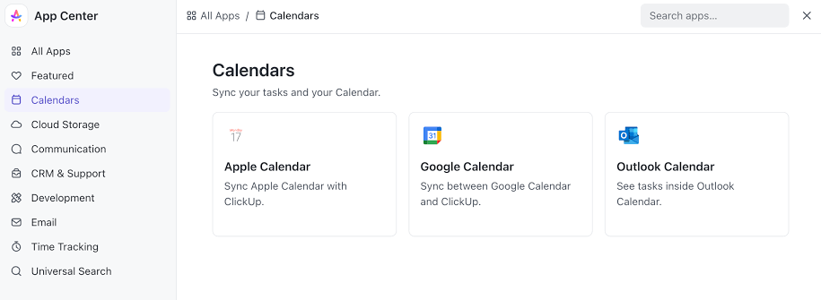 Try the ClickUp Calendar Integration to sync your schedule and personal commitments