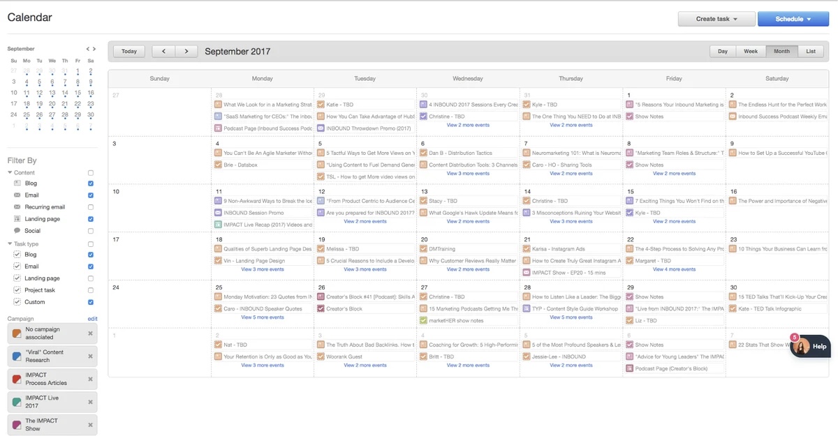 HubSpot is a powerful tool that integrates scheduling capabilities with customer relationship management, making it an essential tool for sales and marketing teams.