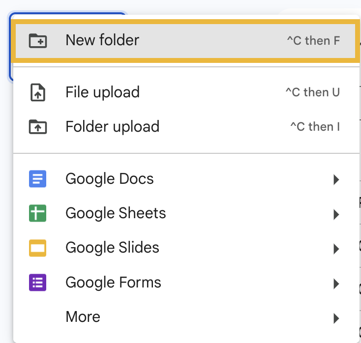how to copy a folder in google drive: step 5.1