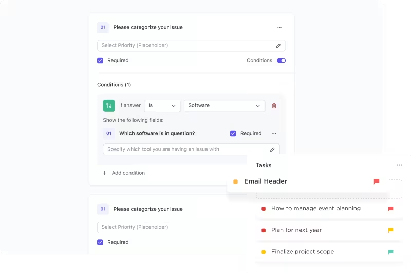 ClickUp Form View