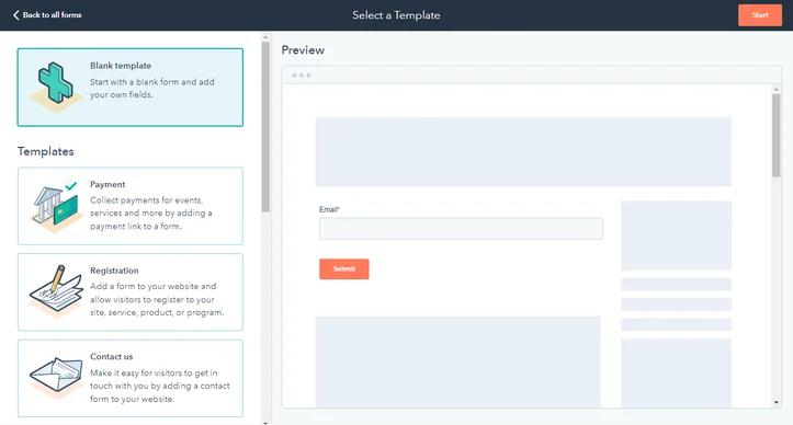 Hubspot: Typeform Alternative