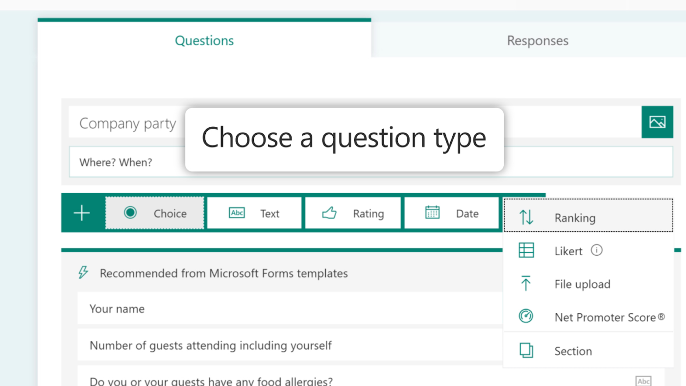 Microsoft Forms: Typeform Alternative
