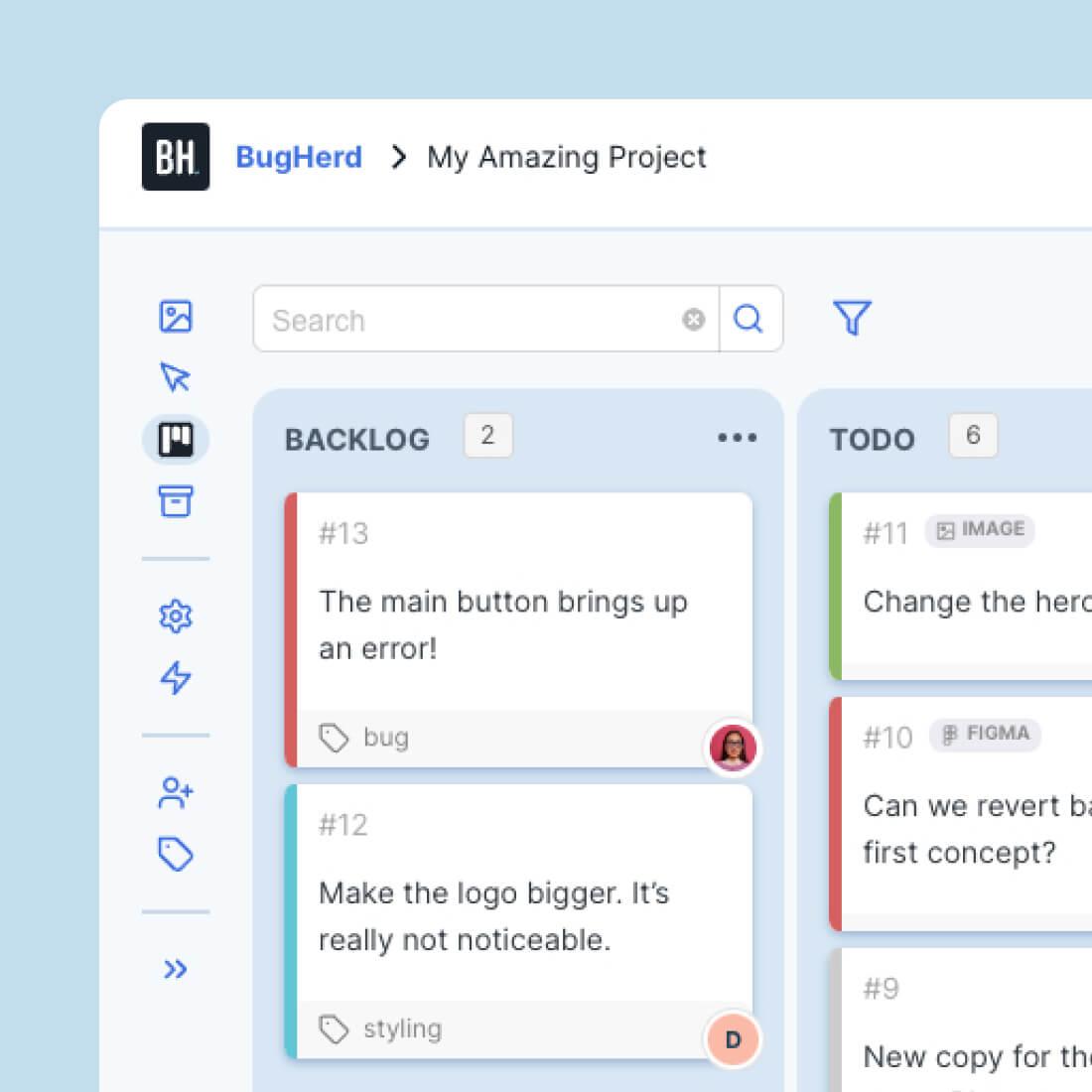BugHerd (Best for website feedback collection and bug tracking)