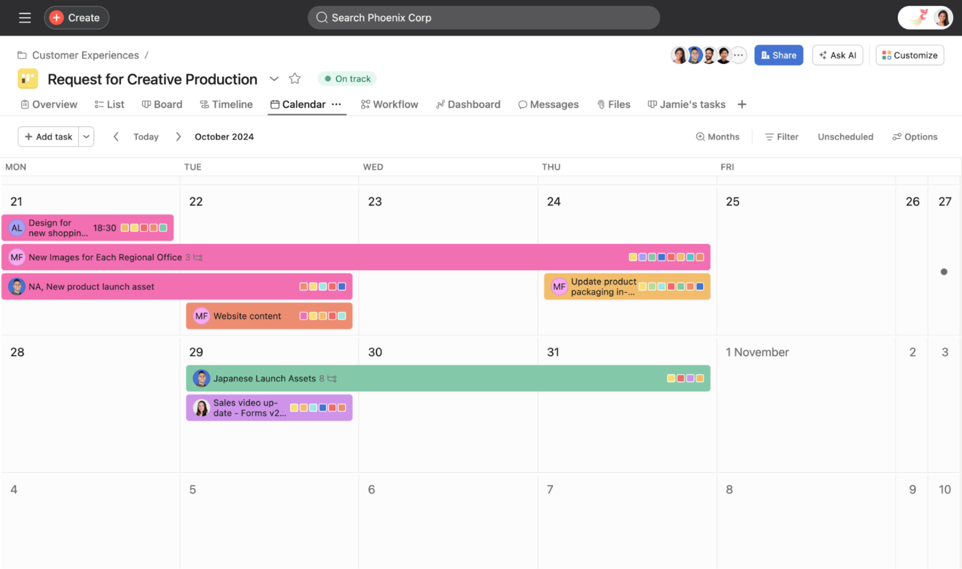 Asana: Project management software for teams