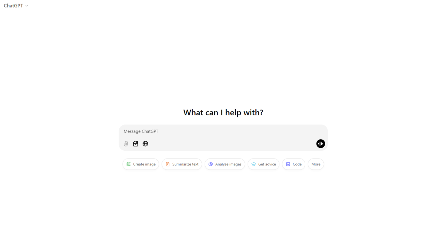 ChatGPT Dashboard: AI Tools for Students