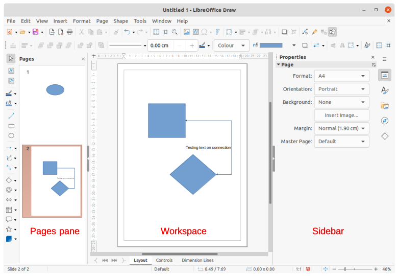 LibreOffice Draw : visio alternatives