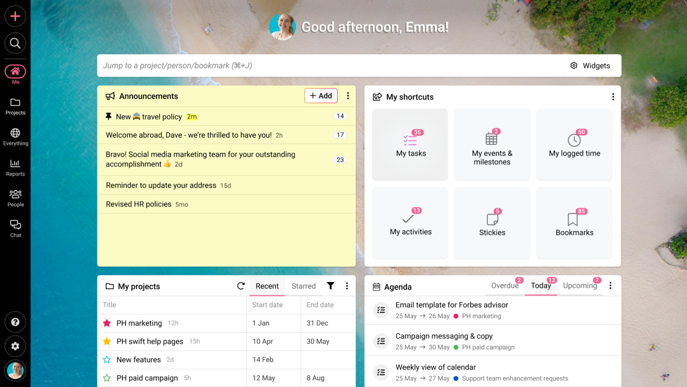 ProofHub: Business management software for delegating work