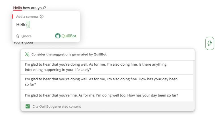 QuillBot : Copy AI alternatives