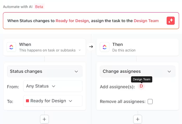 ClickUp Automations