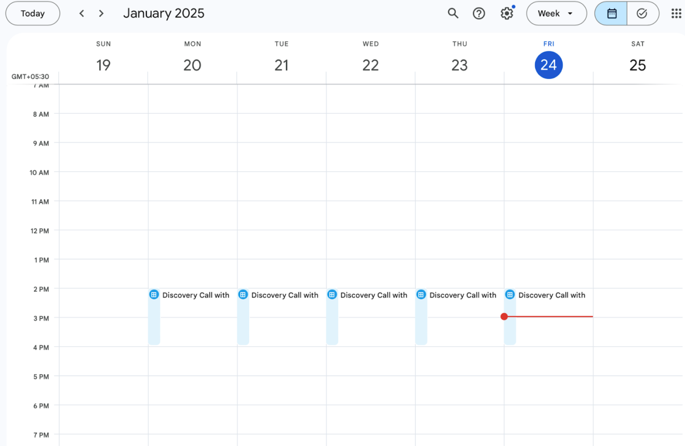 Time Blocking Apps: Google Calendar 