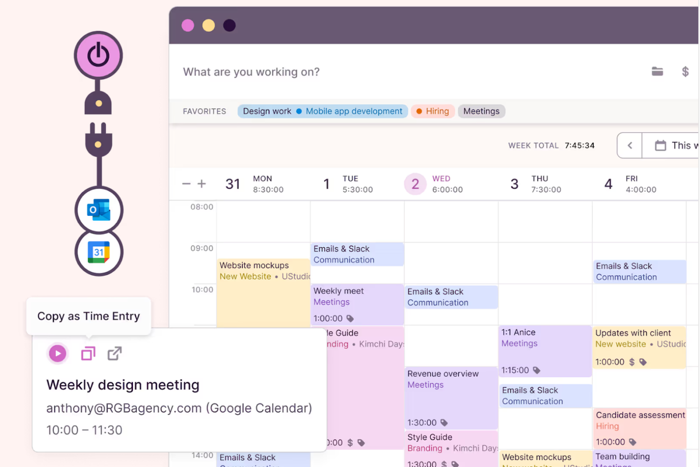 Time Blocking Apps: Toggl Track